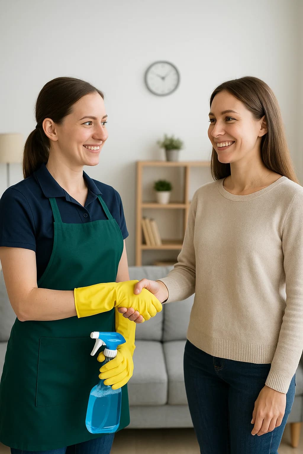 Agent de nettoyage professionnel